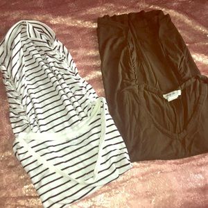 2 Maternity Stretch Tops